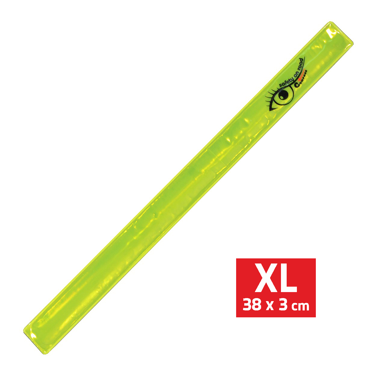 Pásek reflexní ROLLER XL 3x38cm S.O.R. žlutý