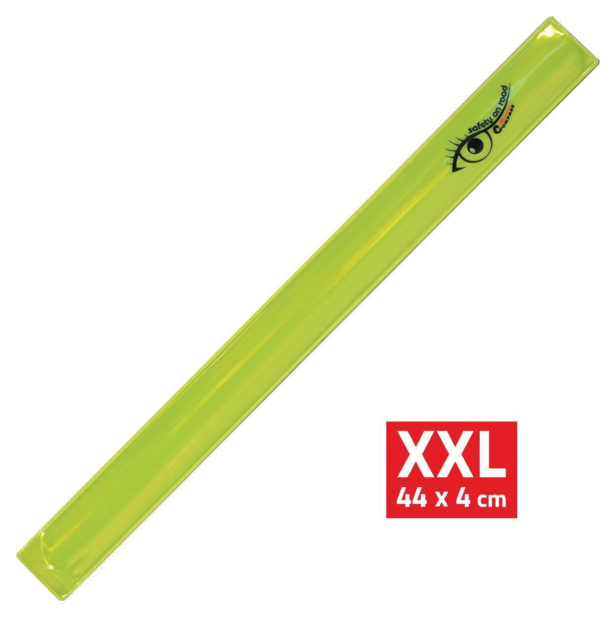 Pásek reflexní ROLLER XXL 4x44cm S.O.R. žlutý