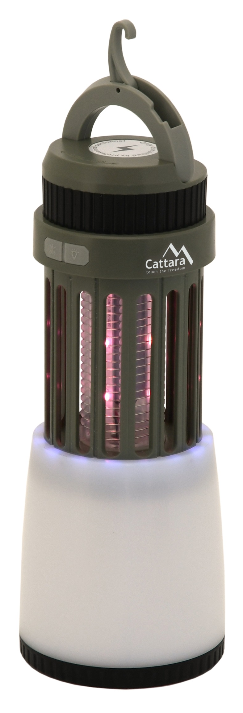 Cattara - Svítilna PLUM vysouvací nabíjecí + lapač hmyzu