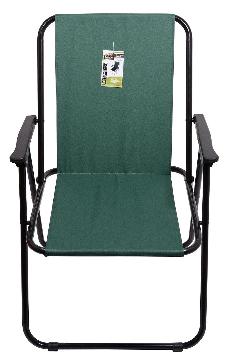 CATTARA Židle kempingová skládací BERN zelená