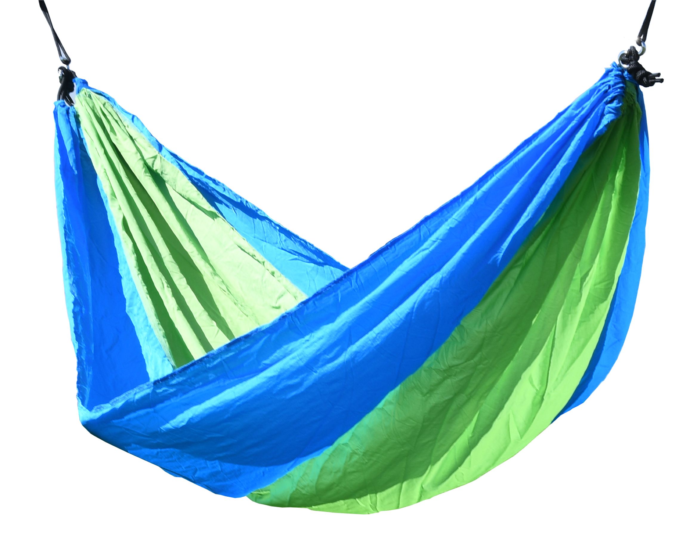 Cattara - Houpací síť NYLON 275x137cm zeleno-modrá