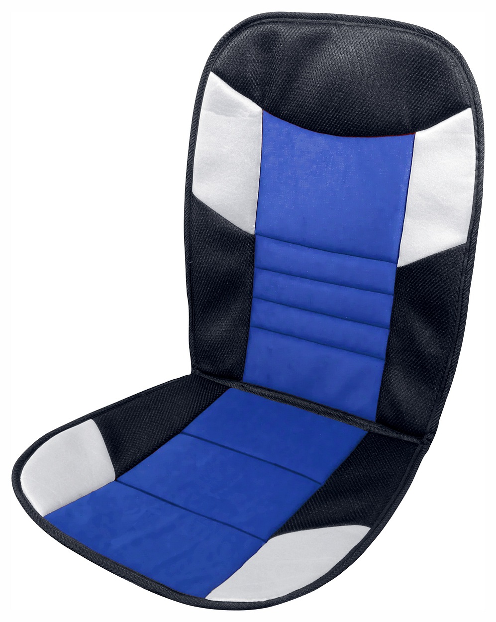 Potah sedadla TETRIS černo-modrý