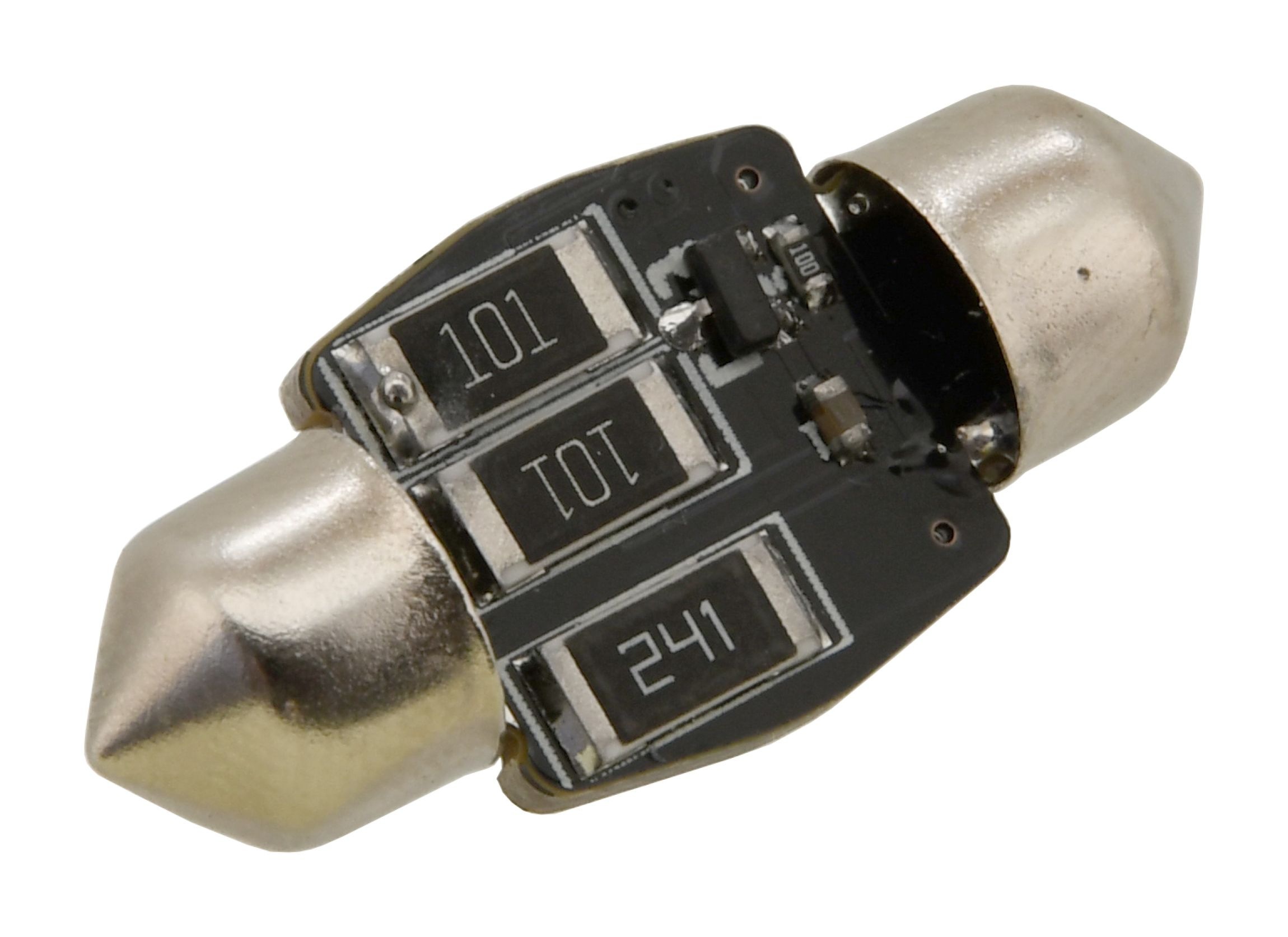 Žárovka 3 LED SMD 12V  suf.11X32 SV8.5 NEW-CAN-BUS bílá 2ks
