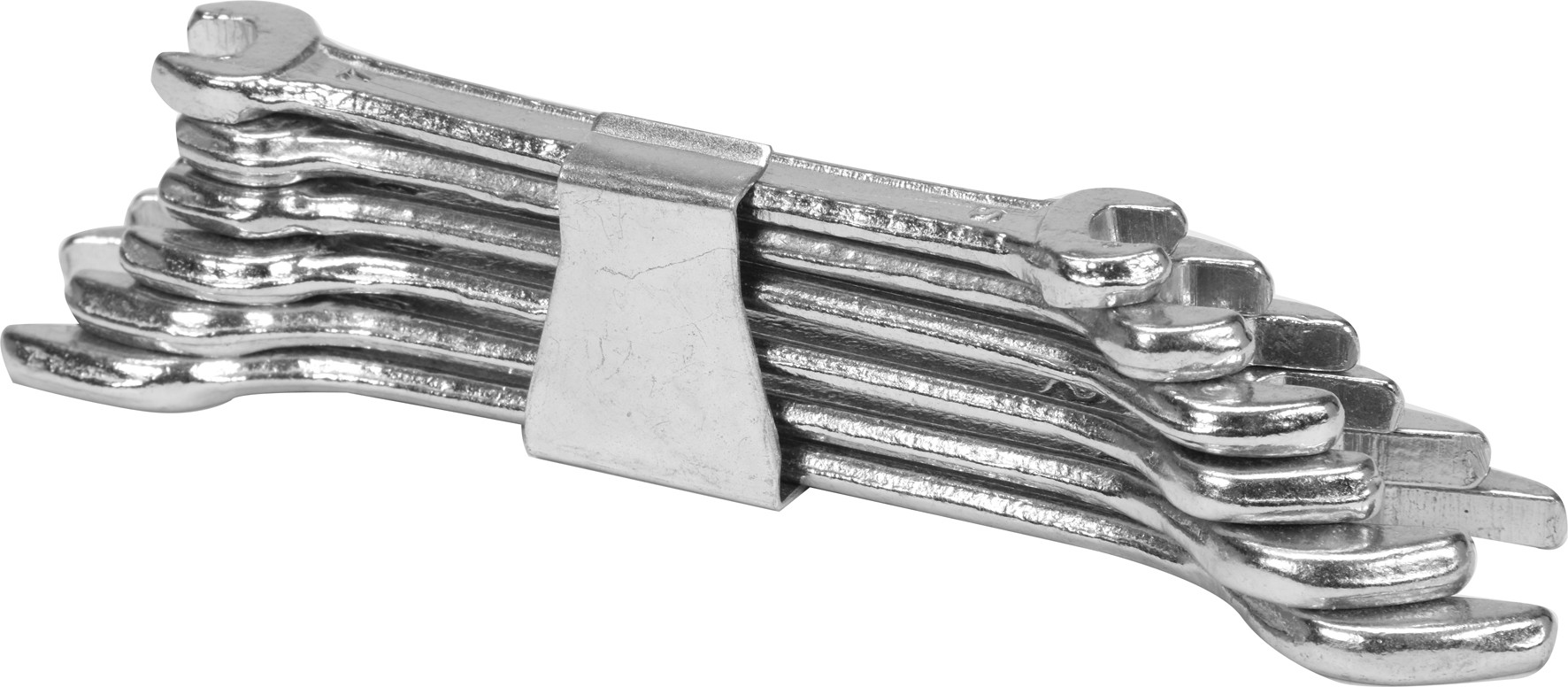 Sada klíčů plochých 6 ks 6 - 17 mm spona