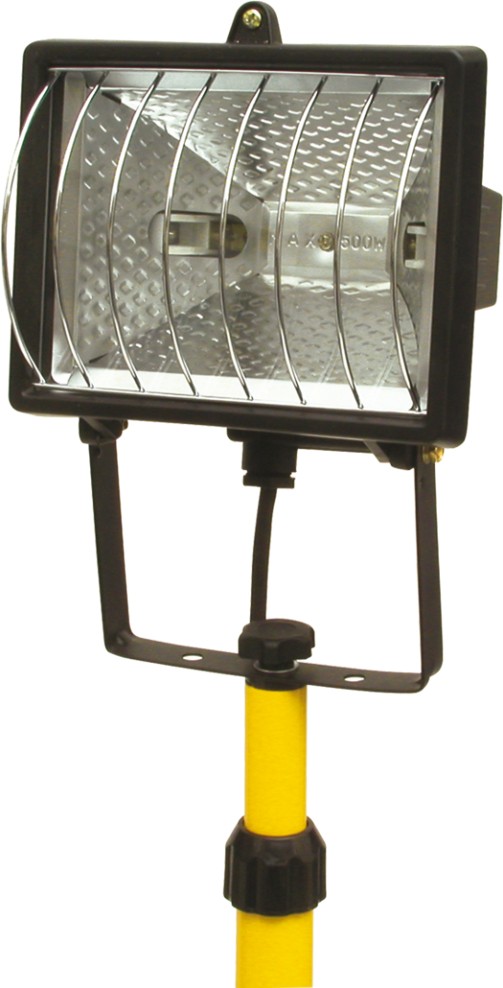 Lampa halogenová na stojanu 400 W