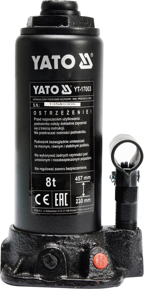 YATO YT-17003 Hever pístový hydraulický 8T