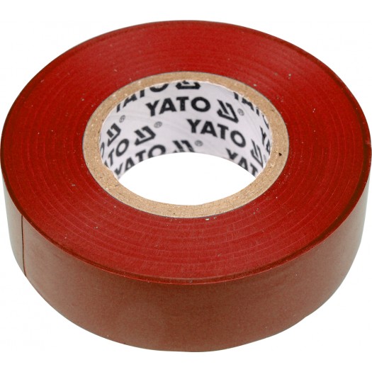 Páska izolační 19 x 0,13 mm x 20 m červená