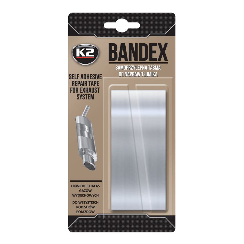 K2 BANDEX 5 x 100 cm - páska na opravu výfuku