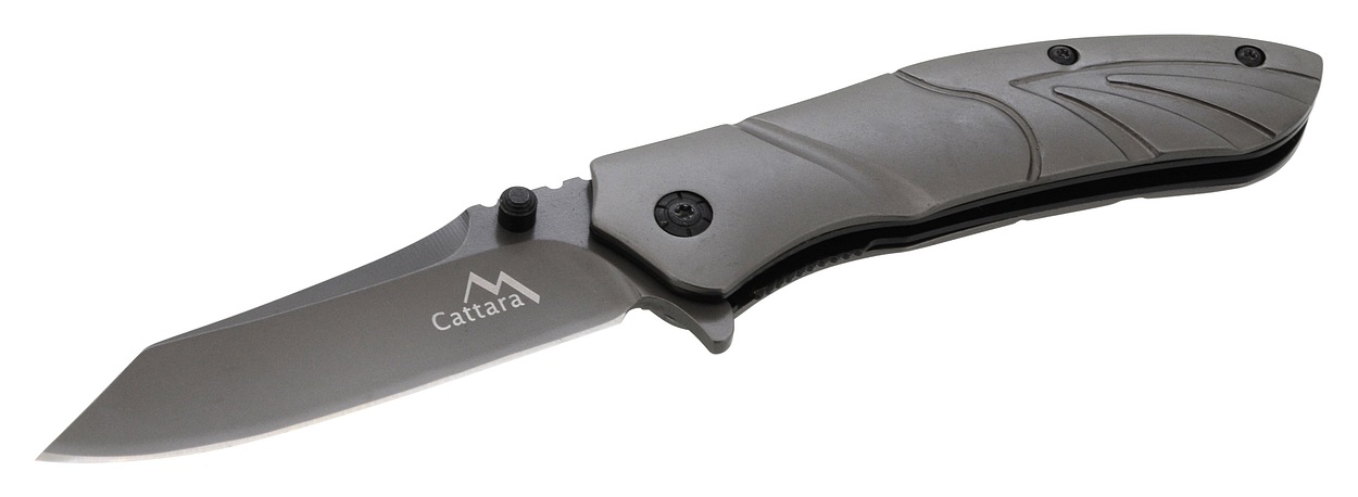 Cattara - Nůž zavírací TITAN s pojistkou 22cm