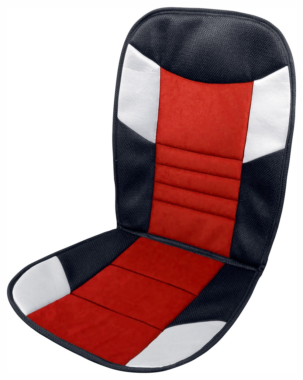 Fotografie Potah sedadla Tetris - 46 x 102 cm, černo/červený
