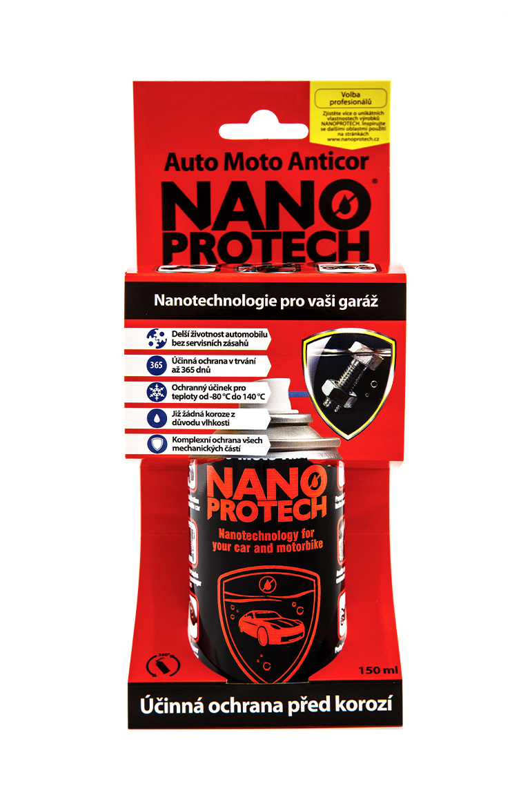 NANOPROTECH Auto Moto ANTICOR 150ml červený
