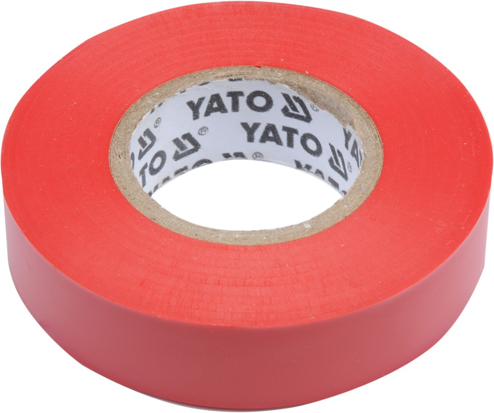 Fotografie Izolační páska elektrikářská PVC 15mm / 20m červená
