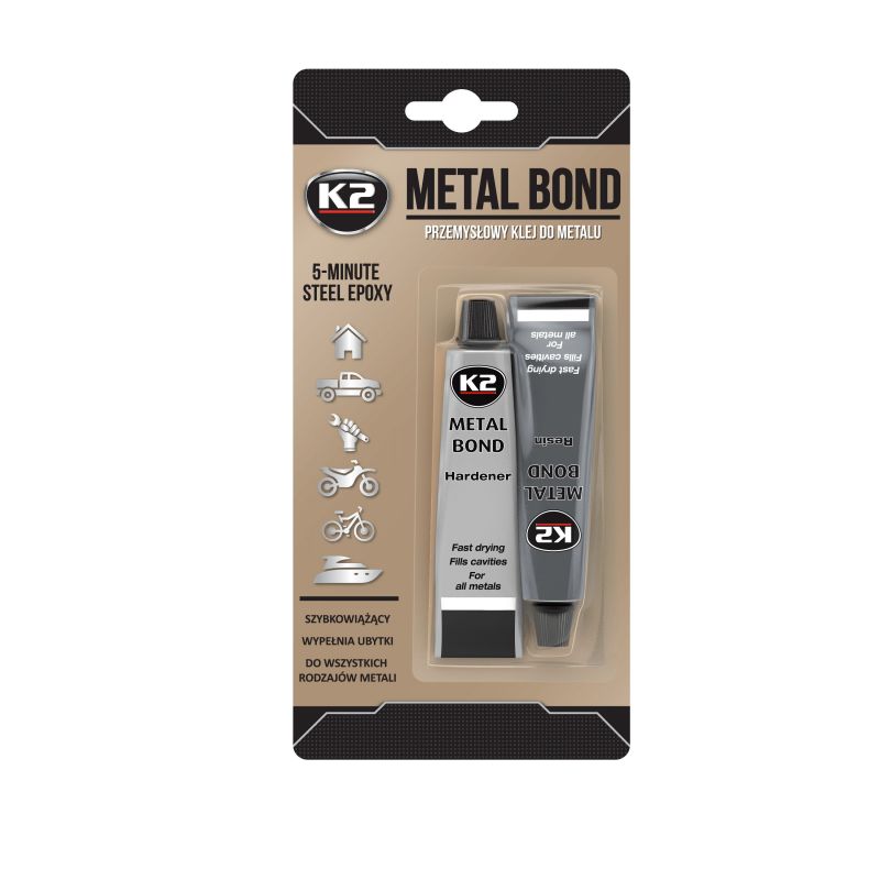 K2 METAL BOND 56,7 g - dvousložkové lepidlo na kovy