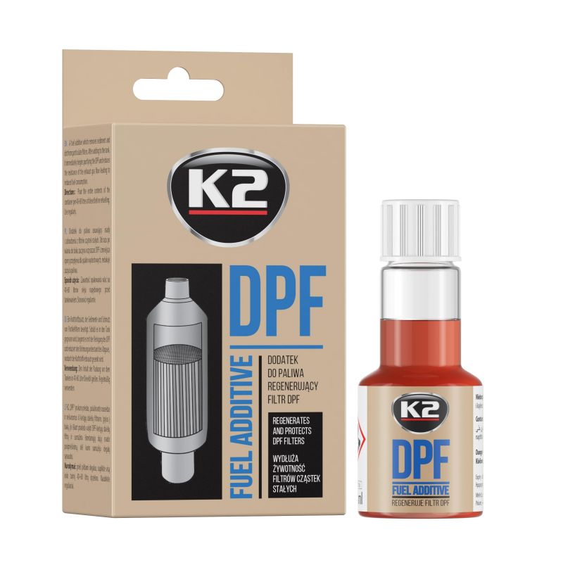 Fotografie K2 DPF 50 ml - přídavek do paliva, regeneruje a chrání filtry